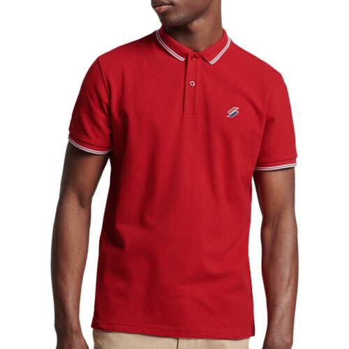 Abbigliamento Uomo T-shirt & Polo Superdry M1110284A Rosso