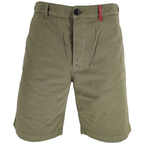 Abbigliamento Uomo Shorts / Bermuda In The Box Pantaloncini Bermuda Uomo Verde Militare Verde