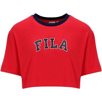 Abbigliamento Donna T-shirt maniche corte Fila FAW0818 Rosso