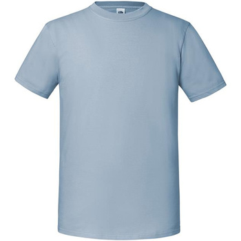 Abbigliamento Uomo T-shirts a maniche lunghe Fruit Of The Loom Premium Blu