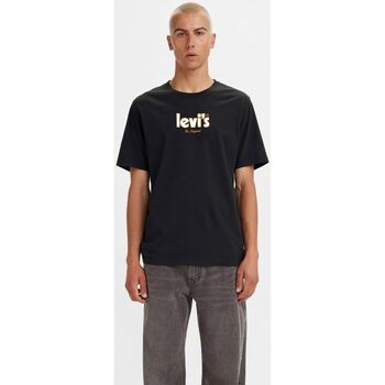 Abbigliamento Uomo T-shirt & Polo Levi's 16143 0826 - RELAXED TEE-CAVIAR Nero