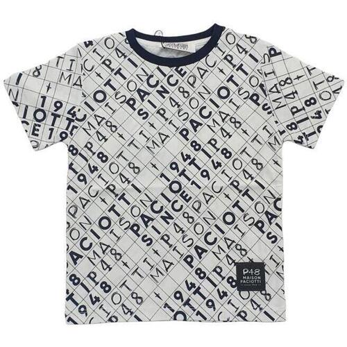 Abbigliamento Bambino T-shirt & Polo Cesare Paciotti TSP0143B 2000000162713 Blu
