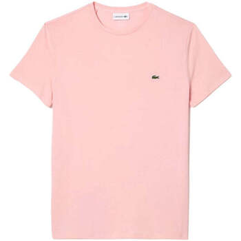 Abbigliamento Uomo T-shirt & Polo Lacoste T-Shirt e Polo Uomo  TH6709 KF9 Rosa Rosa