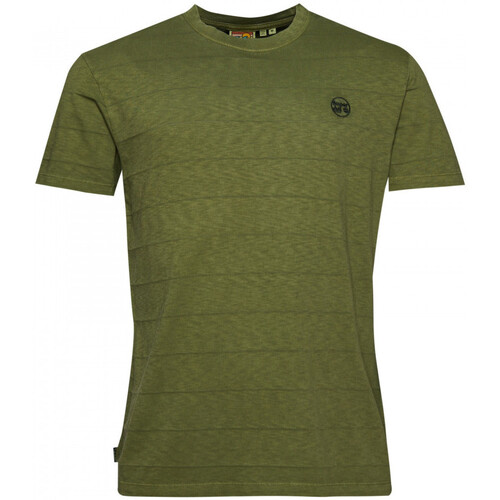 Abbigliamento Uomo T-shirt & Polo Superdry Vintage texture Verde
