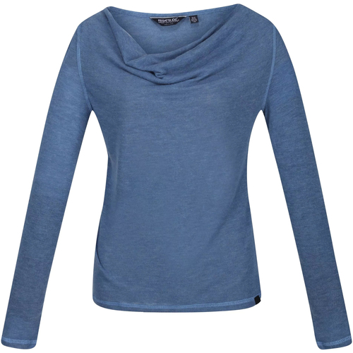 Abbigliamento Donna T-shirts a maniche lunghe Regatta Frayda Blu