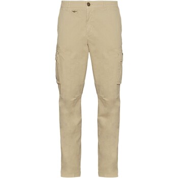 Abbigliamento Uomo Pantaloni da completo Aeronautica Militare 231PA1329CT2443 Pantaloni Uomo beige Beige