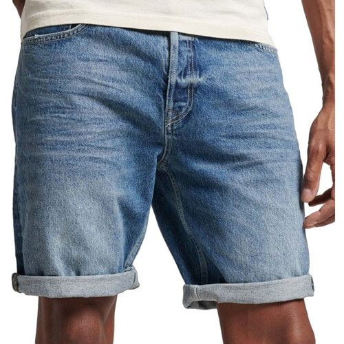 Abbigliamento Uomo Shorts / Bermuda Superdry M7110294A Blu