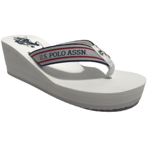 Scarpe Donna Pantofole U.S Polo Assn. Infradito DS23UP02 Bianco