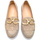 Scarpe Donna Mocassini Shoes4Me SHO2057fu Beige