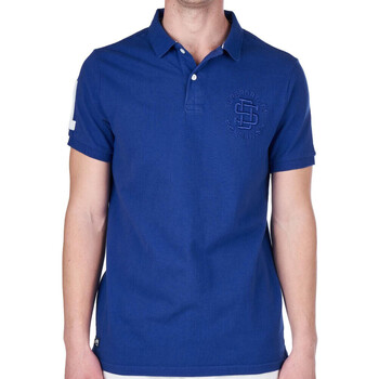 Abbigliamento Uomo T-shirt & Polo Superdry M1110293A Blu