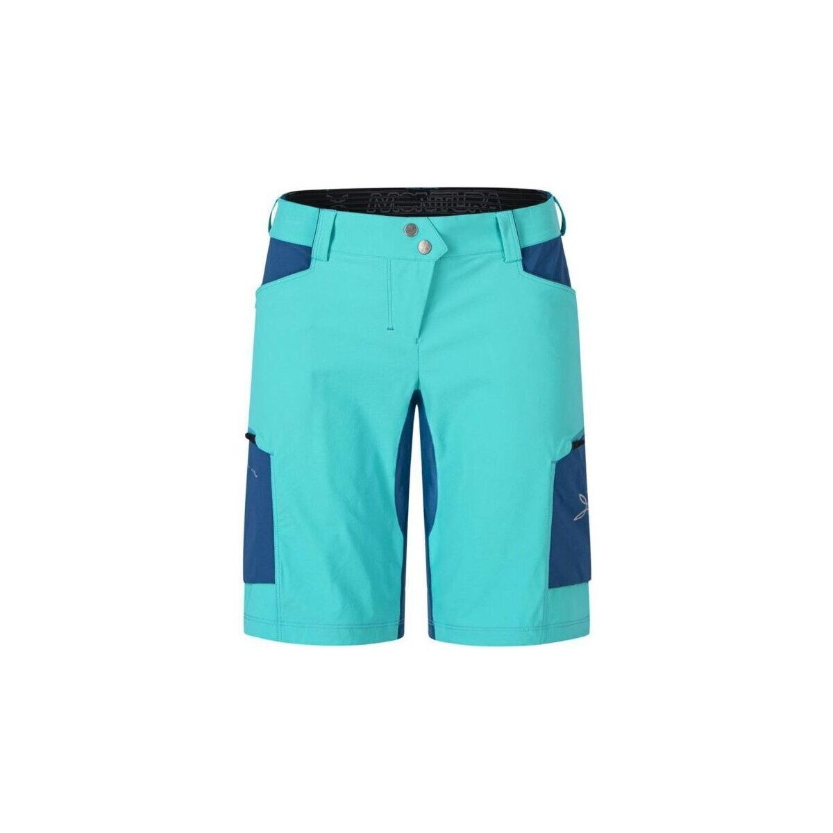 Abbigliamento Donna Shorts / Bermuda Montura Pantaloncini Wild 2 Donna Care Blue/Deep Blue Blu