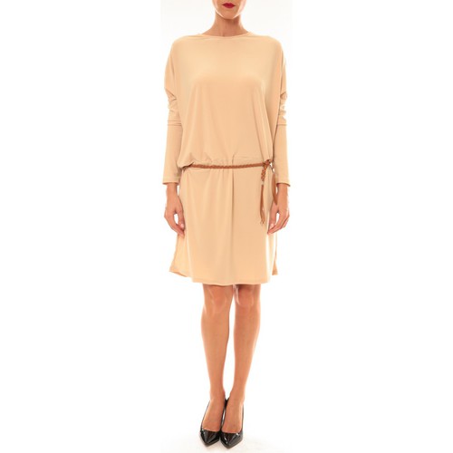 Abbigliamento Donna Vestiti Dress Code Robe 53021 beige Beige
