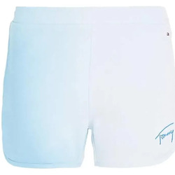 Abbigliamento Donna Shorts / Bermuda Tommy Jeans signature dip Blu