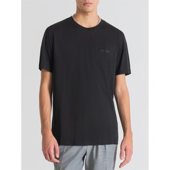 Abbigliamento Uomo T-shirt maniche corte Antony Morato MMKS02292-FA100231 Nero