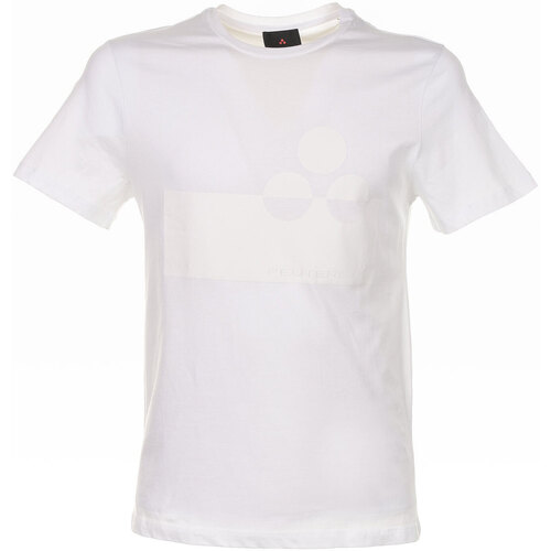 Abbigliamento Uomo T-shirt & Polo Peuterey T-Shirt con logo Bianco