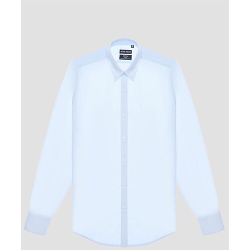 Abbigliamento Uomo Camicie maniche lunghe Antony Morato MMSL00628-FA400078 Blu