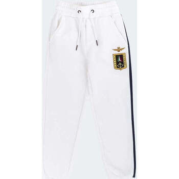 Abbigliamento Bambino Pantaloni da tuta Aeronautica Militare  Bianco