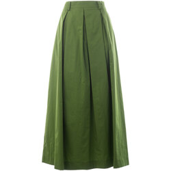 Abbigliamento Donna Gonne Kaos Collezioni Gonna lunga ampia verde Verde