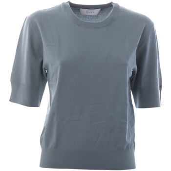 Abbigliamento Donna T-shirt & Polo Kaos Collezioni Maglia girocollo in morbido cotone Grigio