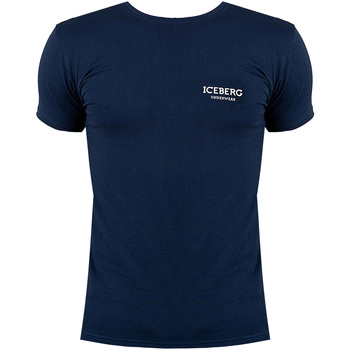 Abbigliamento Uomo T-shirt maniche corte Iceberg ICE1UTS01 Blu