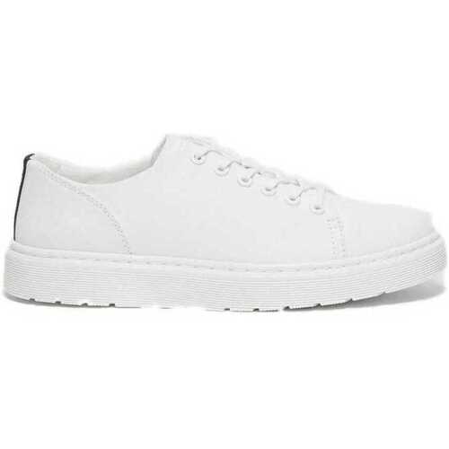 Scarpe Uomo Sneakers Dr. Martens SNEAKERS DANTE 27421100 WHITE CANVAS Beige