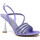 Scarpe Donna Sandali Albano sandalo raso glicine con strass 3286 Multicolore