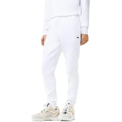 Abbigliamento Uomo Pantaloni da tuta Lacoste molleton Bianco
