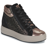 Scarpe Donna Sneakers alte IgI&CO DONNA SHIRLEY Nero / Bronzo