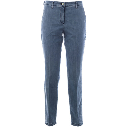 Abbigliamento Donna Jeans Jacob Cohen Jeans a vita alta in denim blu chiaro Blu