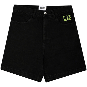 Abbigliamento Uomo Shorts / Bermuda Doomsday Pantaloncini  - Fat Bat Shorts Nero