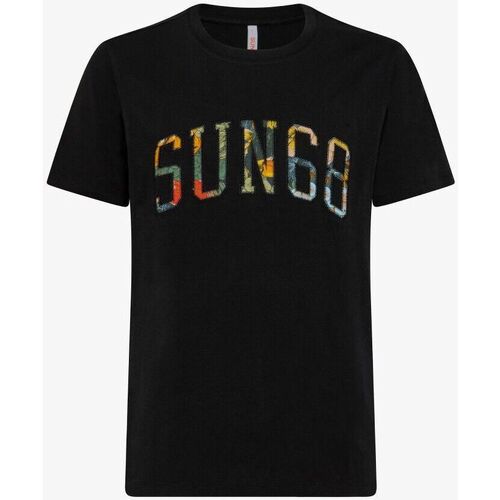 Abbigliamento Uomo T-shirt maniche corte Sun68  Nero