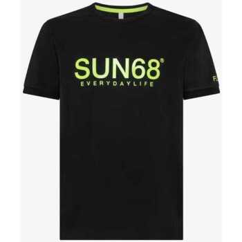 Abbigliamento Uomo T-shirt maniche corte Sun68  Nero