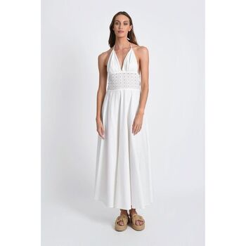 Abbigliamento Donna Vestiti Molly Bracken LAR223BP-WHITE Bianco