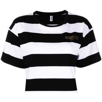 Abbigliamento Donna T-shirt & Polo Moschino T-Shirt e Polo Donna  V2A0718 9434 1555 Nero Nero