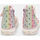 Scarpe Sneakers Bata Sneaker alte da bambina con strappo e Multicolore