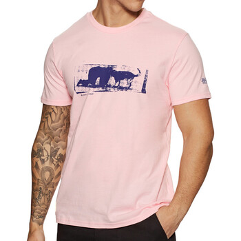 Abbigliamento Uomo T-shirt maniche corte Globe GB02130004 Rosa