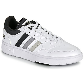 Scarpe Uomo Sneakers basse Adidas Sportswear HOOPS 3.0 Bianco / Grigio / Nero