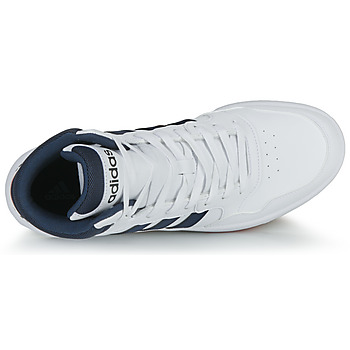 Adidas Sportswear HOOPS 3.0 MID Bianco / Marine / Rosso