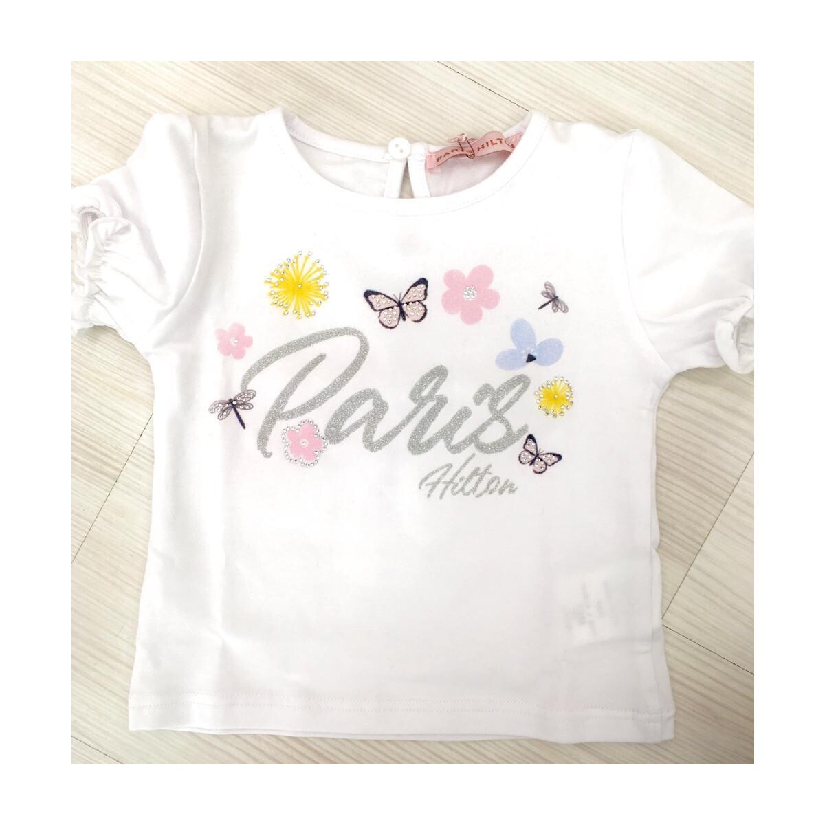 Abbigliamento Bambina T-shirt & Polo Paris Hilton PH1538 2000000173276 Bianco