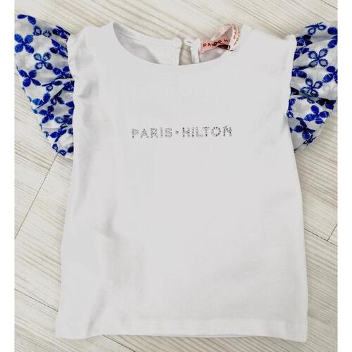 Abbigliamento Bambina T-shirt & Polo Paris Hilton PH1507 2000000174662 Bianco