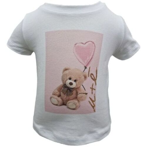 Abbigliamento Bambina T-shirt maniche corte Miss Grant UE0391 2000000151359 Bianco