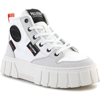Scarpe Donna Sneakers alte Palladium Pallatower HI Star White 98573-116-M Bianco