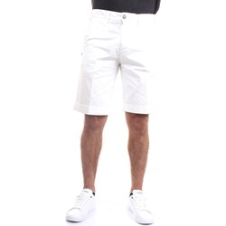 Abbigliamento Uomo Shorts / Bermuda 40weft SERGENTBE 1683 Bermuda Uomo bianco Bianco