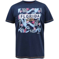 Abbigliamento T-shirts a maniche lunghe Duke Prestwick D555 Florida Blu