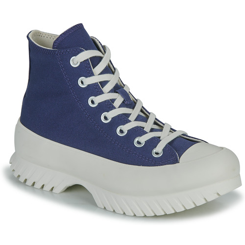 Scarpe Donna Sneakers alte Converse CHUCK TAYLOR ALL STAR LUGGED 2.0 PLATFORM SEASONAL COLOR Marine
