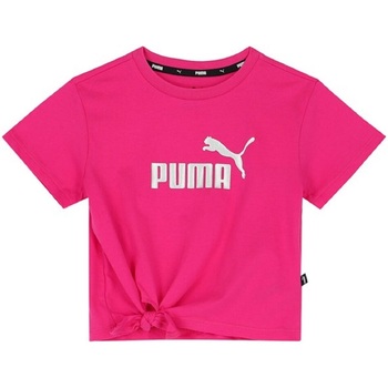 Abbigliamento Bambina T-shirt maniche corte Puma 846956 Bambine e ragazze Rosa-64-Fuxia
