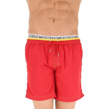 Abbigliamento Uomo Costume / Bermuda da spiaggia Bikkembergs Boxer mare  Uomo con elastico Rosso