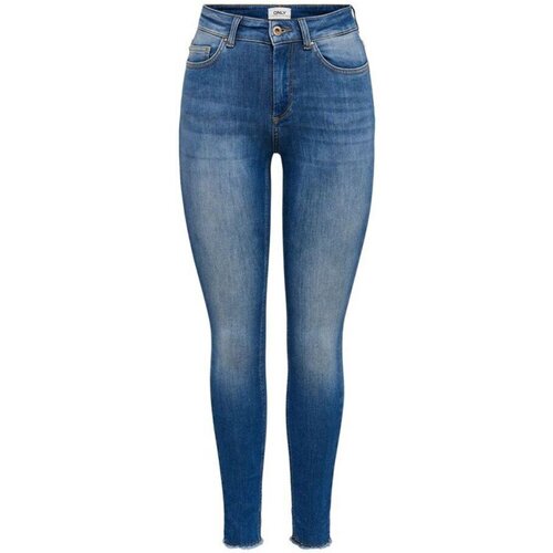 Abbigliamento Donna Jeans Only Jeans Donna Onlblush Mid Skinny Fit Blu