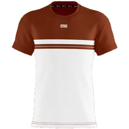 Abbigliamento Uomo T-shirt maniche corte Tap-In T-Shirt Uomo Tennis Central Bianco