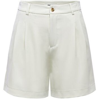 Only Short Donna Laura Hw Pleat Bianco